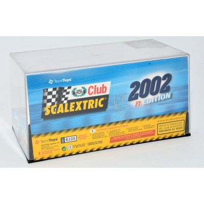COCHE SLOT SCALEXTRIC 2002 F1 EDITION REF. 6105
