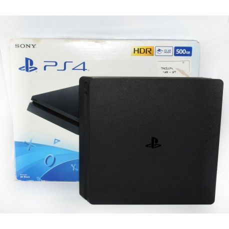 CONSOLA PS4 SLIM 500GB CON MANDO Y CAJA