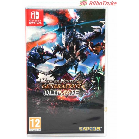 VIDEOJUEGO SWITCH MONSTER HUNTER GENERATION ULTIMATE