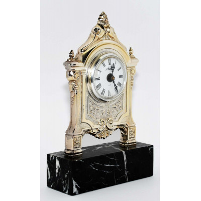 RELOJ DE MESA DE PLATA PEDRO DURAN CARLOS V