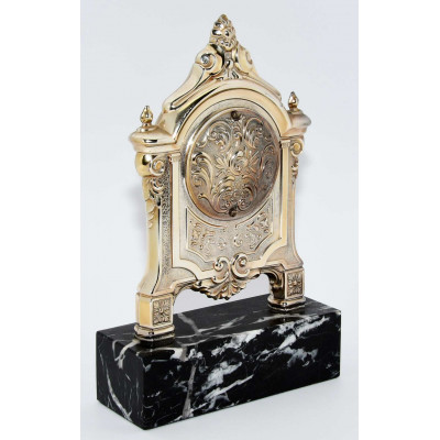 RELOJ DE MESA DE PLATA PEDRO DURAN CARLOS V