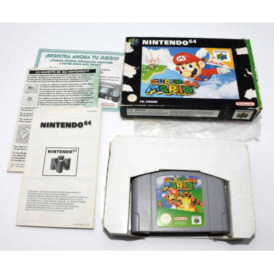VIDEOJUEGO NINTENDO 64 SUPER MARIO 64