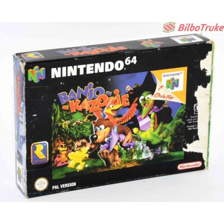 VIDEOJUEGO NINTENDO 64 BANJO KAZOOIE