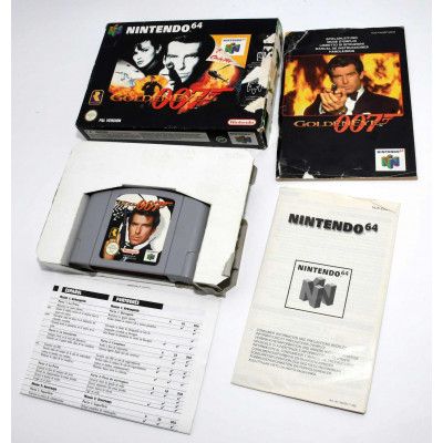 VIDEOJUEGO NINTENDO 64 GOLDENEYE 007