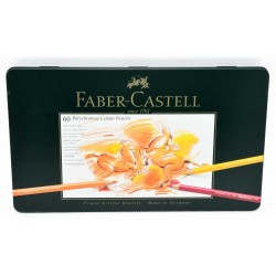 ESTUCHE LAPICES FABER CASTELL POLYCHROMOS 60 COLOUR PENCILS