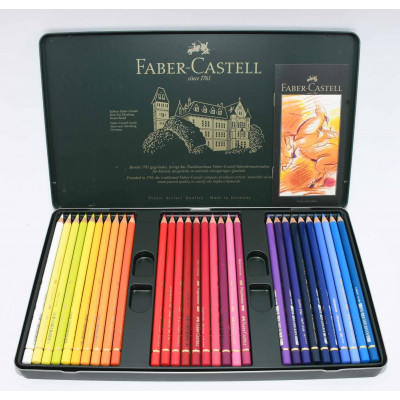 ESTUCHE LAPICES FABER CASTELL POLYCHROMOS 60 COLOUR PENCILS