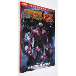 LIBRO COMIC MARVEL COMIC SPIDERMAN & IRON MAN: EL REGRESO DE LA MATANZA