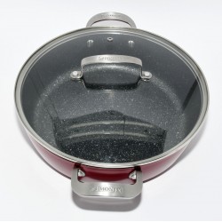 CAZUELA DE INDUCCIÓN CON TAPA MONIX 28CM