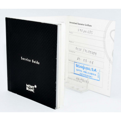 RELOJ MONTBLANC MEISTERSTUCK 7037