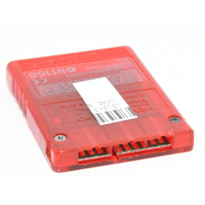 MEMORY CARD PS2 8MB SONY ROJA