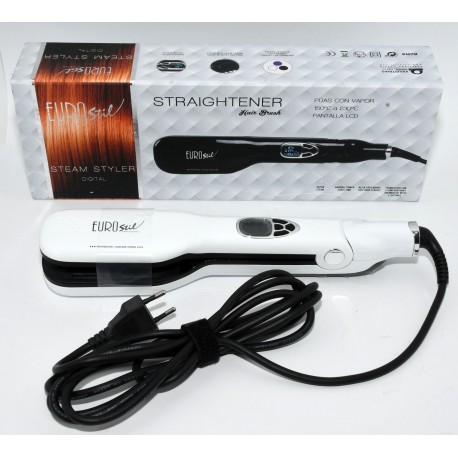 CEPILLO ELECTRICO EURO STIL STRAIGHTENER HAIR BRUSH