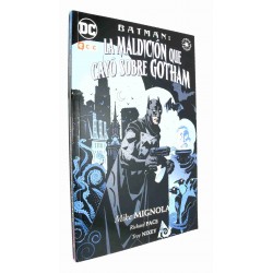 COMIC DC BATMAN LA MALDICION QUE CAYO SOBRE GOTHAM