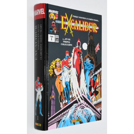 LIBRO COMIC MARVEL EXCALIBUR - ESPADA EN ALTO