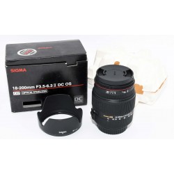 OBJETIVO SIGMA DC 18-200MM F3.5-6.3 OS PARA CANON