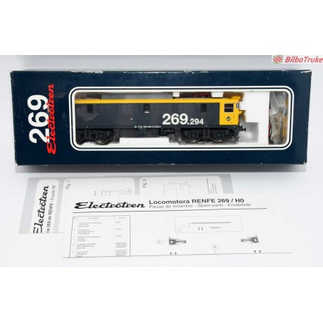 TREN ELECTRICO ELECTROTREN LOCOMOTORA RENFE 269