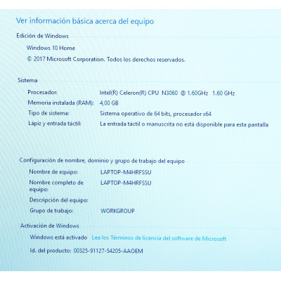 PORTÁTIL HP STREAM 13-C005NS 13" CELERON N2840/2GB/32GB SSD