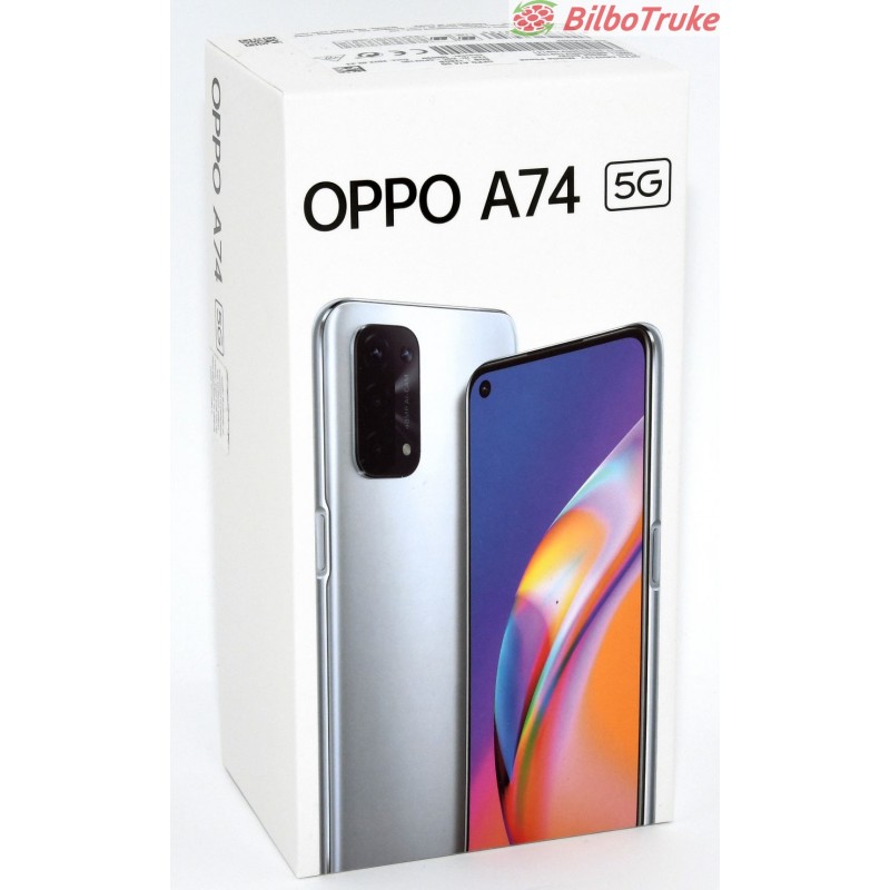 OPPO A74 5G 128GB PLATA PRECINTADO | BILBOTRUKE TIENDA