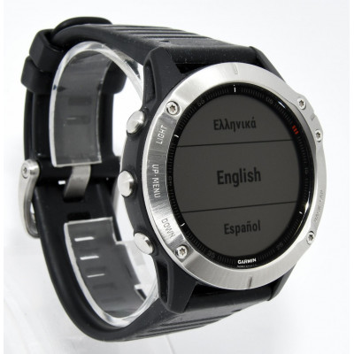 RELOJ DEPORTIVO GARMIN FENIX 6 47MM PLATA Y NEGRO