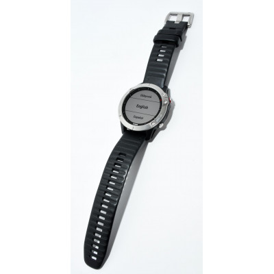 RELOJ DEPORTIVO GARMIN FENIX 6 47MM PLATA Y NEGRO