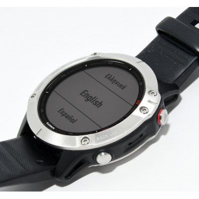RELOJ DEPORTIVO GARMIN FENIX 6 47MM PLATA Y NEGRO