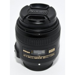 OBJETIVO NIKON NIKKOR 40MM F2.8G AF-S MICRO DX