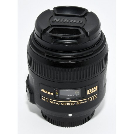OBJETIVO NIKON NIKKOR 40MM F2.8G AF-S MICRO DX