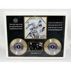 DISCO PLATINO METALLICA AND JUSTICE FOR ALL 24/50
