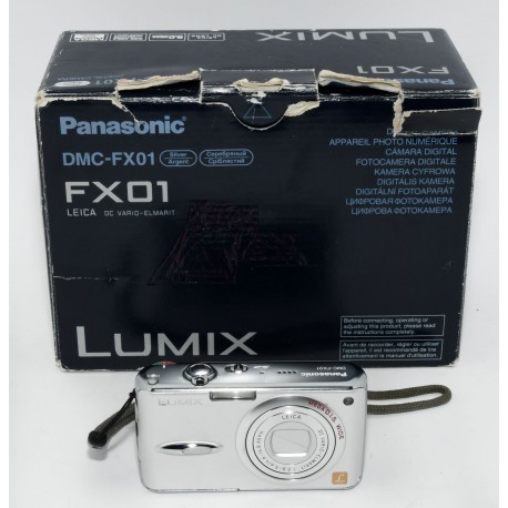 CAMARA DIGITAL COMPACTA PANASONIC LUMIX DMC-FX01