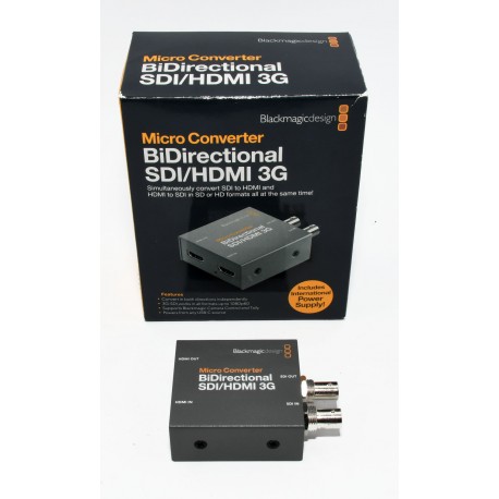 CONVERTIDOR MICRO CONVERTER BIDIRECTIONAL SDI 3G