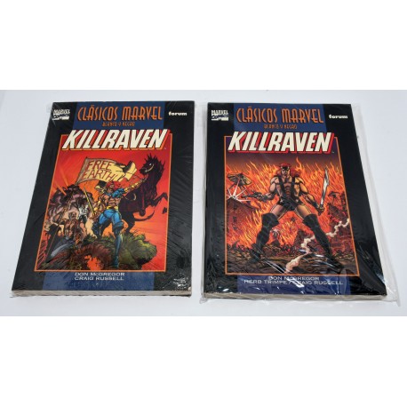 LIBRO COMIC KILLRAVEN (2 TOMOS)