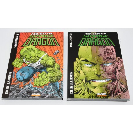 LIBRO COMIC SAVAGE DRAGON (2 TOMOS)