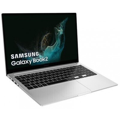 PORTATIL SAMSUNG GALAXY BOOK2 15' PLATA / i5 1240P / W11H / 512GB SSD/ 8GB RAM