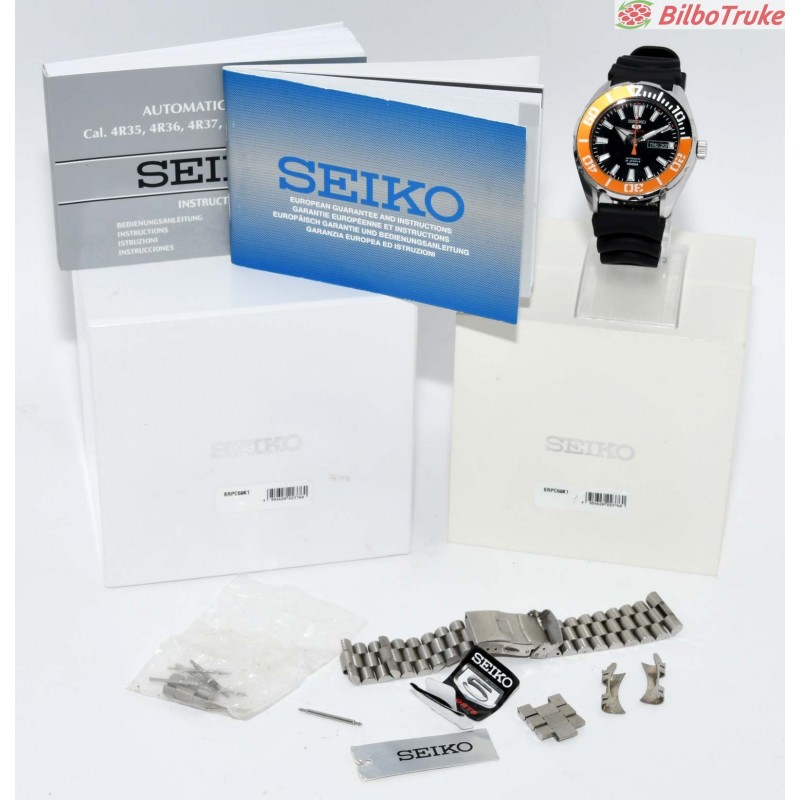 RELOJ AUTOMATICO SEIKO 5 SPORTS 4R36-06S0 | BILBOTRUKE SEGUNDA MANO