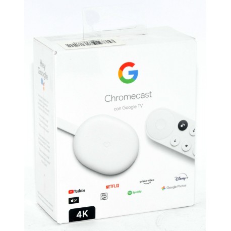 GOOGLE TV CHROMECAST 4K HDR PRECINTADO
