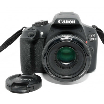 CAMARA DIGITAL REFLEX CANON EOS 2000D 18-55