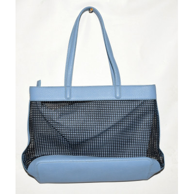 BOLSO TOUS AZUL DE REJILLA