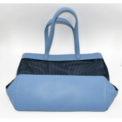 BOLSO TOUS AZUL DE REJILLA