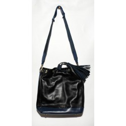 BOLSO TOUS NEGRO Y AZUL CUERO