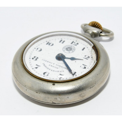 RELOJ DE BOLSILLO ROSKOPF CUERVO Y SOBRINO