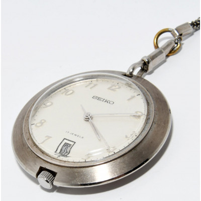 RELOJ DE BOLSILLO AUTOMATICO SEIKO 17J 6602-9010