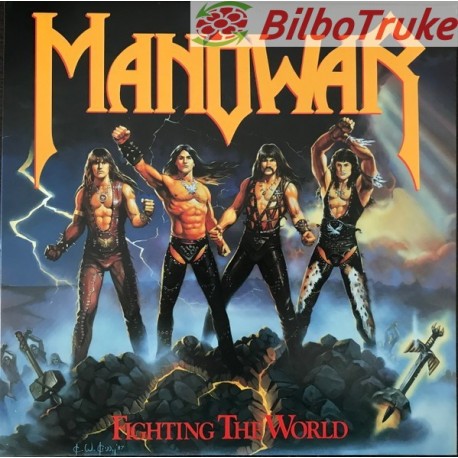 VINILO MANOWAR - FIGHTING THE WORLD (LP, ALBUM)