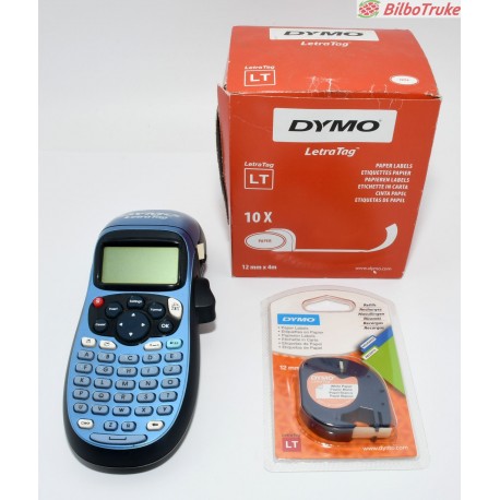 MAQUINA DYMO CON RECARGAS