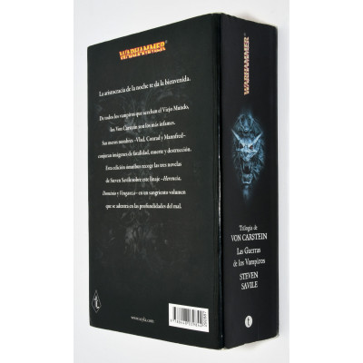 LIBRO LAS GUERRAS DE LOS VAMPIROS - TRILOGÍA DE VON CARSTEIN
