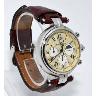 RELOJ AUTOMATICO WM OF SWITZERLAND