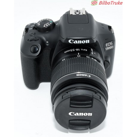 CAMARA REFLEX DIGITAL CANON EOS 1300D + CANON 18-55