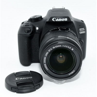 CAMARA REFLEX DIGITAL CANON EOS 1300D + CANON 18-55