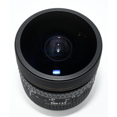 OBJETIVO OJO DE PEZ SIGMA FISHEYE 3.5 EX DG