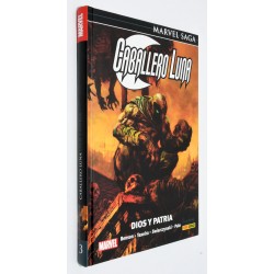 LIBRO COMIC MARVEL CABALLERO LUNA - DIOS Y PATRIA