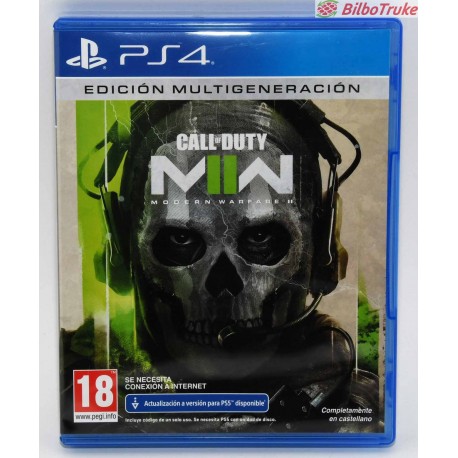 VIDEOJUEGO PS4 COD MODERN WARFARE 2