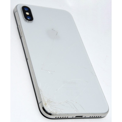 IPHONE X 64GB PLATA